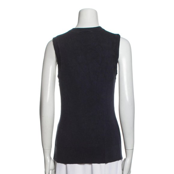 TORY BURCH SILK TOP sz L EUC - Picture 4 of 4